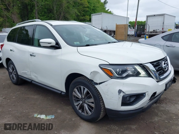 2019 Nissan Pathfinder SV with VIN 5N1DR2MM5KC577300, listed as a IAAI auction lot 42271469 with 110,849 mi miles and . Bid and sale history available at DreamBid. Image 1.