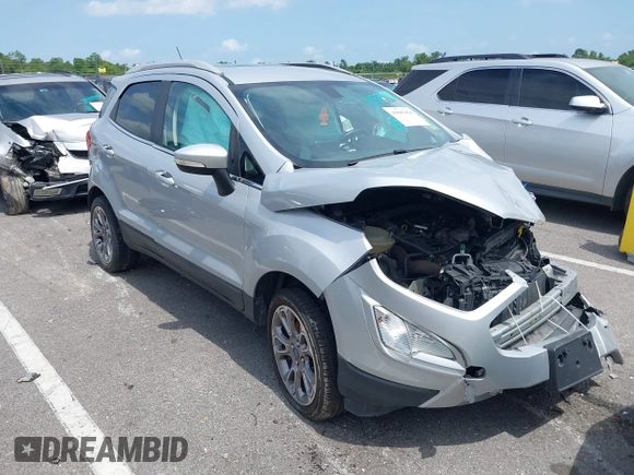 2019 Ford EcoSport Titanium with VIN MAJ3S2KE8KC271407, listed as a IAAI auction lot 39585454 with 74,104 mi miles and . Bid and sale history available at DreamBid. Image 12.
