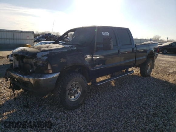 2004 Ford F-250 XL z VIN 1FTNW21P04EA35643, wystawiony jako Copart lot #40755184 z przebiegiem Nie podano mil oraz Szkoda całkowita • Salvage title. Historia ofert i sprzedaży dostępna na DreamBid. Obrazek 1.