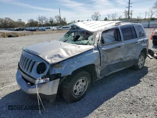 2017 Jeep Patriot Sport SE with VIN 1C4NJPBA9HD140974, listed as a Copart auction lot 46354775 with Not Provided miles and Salvage Title. Bid and sale history available at carsss.com. Image 1.