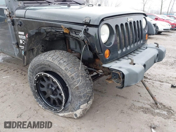 2008 Jeep Wrangler Unlimited X with VIN 1J4GA39138L641138, listed as a IAAI auction lot 41986230 with 215,026 mi miles. Bid and sale history available at carsss.com. Image 6.