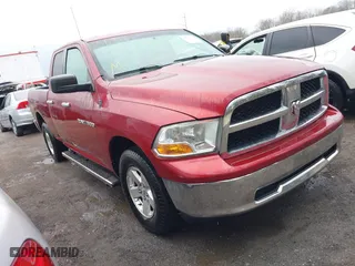 2011 Ram 1500 SLT with VIN 1D7RV1GP3BS638337, listed as a IAAI auction lot 41496164 with 1 mi miles. Bid and sale history available at carsss.com. Image 1.