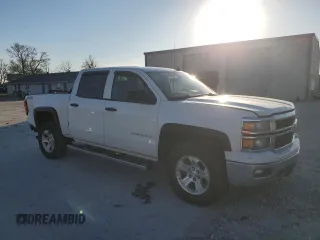 2014 Chevrolet Silverado 1500 LT with VIN 3GCUKREC9EG305647, listed as a Copart auction lot 47426795 with 322,142 mi miles and Salvage Title. Bid and sale history available at DreamBid. Image 4.