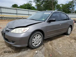 2005 Honda Civic LX z VIN 2HGES16585H629485, wystawiony jako Copart lot #57675485 z przebiegiem 290 870 mil mil oraz Szkoda całkowita • Salvage title. Historia ofert i sprzedaży dostępna na DreamBid. Obrazek 1.