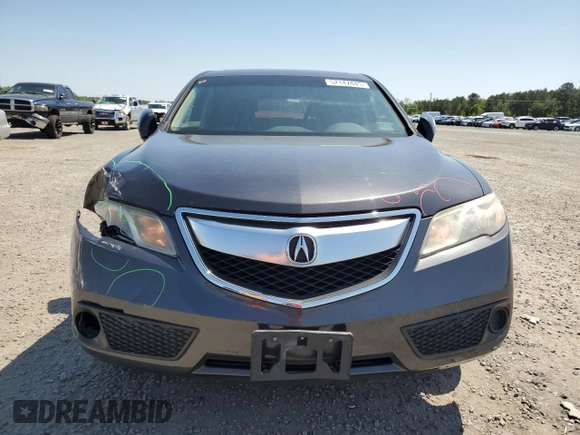 2015 Acura RDX with VIN 5J8TB3H34FL004097, listed as a Copart auction lot 52147445 with 74,594 mi miles and Salvage Title. Bid and sale history available at DreamBid. Image 5.