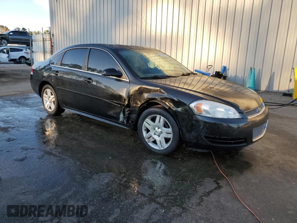2014 Chevrolet Impala LT with VIN 2G1WB5E3XE1123670, listed as a Copart auction lot 87958525 with 155,110 mi miles and Salvage Title. Bid and sale history available at DreamBid. Image 4.
