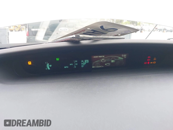 2013 Toyota Prius One with VIN JTDKN3DU5D5592013, listed as a IAAI auction lot 42036685 with 236,097 mi miles and . Bid and sale history available at DreamBid. Image 7.