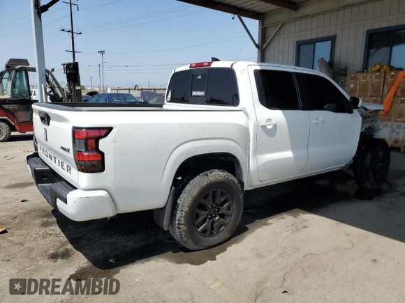 2022 Nissan Frontier SV with VIN 1N6ED1EJ6NN617301, listed as a Copart auction lot 60572395 with 77,269 mi miles and Salvage title. Bid and sale history available at DreamBid. Image 3.