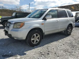 2007 Honda Pilot EX-L with VIN 5FNYF18517B009082, listed as a Copart auction lot 46277405 with 133,530 mi miles and Salvage Title. Bid and sale history available at carsss.com. Image 1.