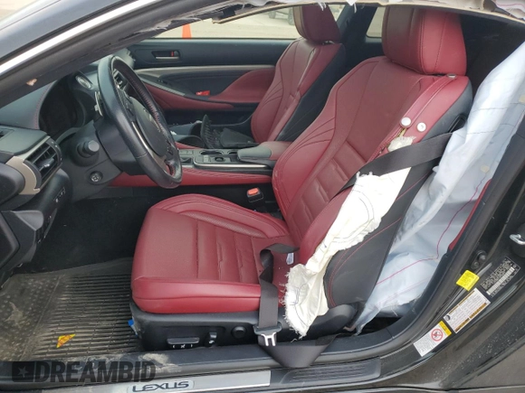 2017 Lexus RC 200t с VIN JTHHA5BC1H5005323, выставлен на аукционе Copart как лот 44636775 с пробегом Не указан миль и Списание • Salvage title. История ставок и продаж доступна на DreamBid. Изображение 7.