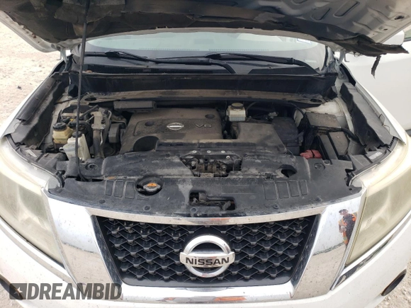 2014 Nissan Pathfinder S z VIN 5N1AR2MM4EC679257, wystawiony jako Copart lot #50843915 z przebiegiem 157 435 mil mil oraz Czysty tytuł • Clean title. Historia ofert i sprzedaży dostępna na DreamBid. Obrazek 12.