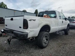 2004 Ford F-250 XL with VIN 1FTNX21P34ED08796, listed as a Copart auction lot 54789995 with 141,634 mi miles and Salvage title. Bid and sale history available at DreamBid. Image 3.