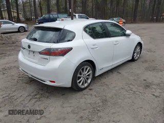 2011 Lexus CT 200h with VIN JTHKD5BH1B2036346, listed as a IAAI auction lot 41863701 with 214,254 mi miles and . Bid and sale history available at DreamBid. Image 4.