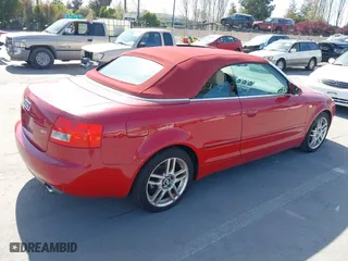 2005 Audi A4 1.8T with VIN WAUAC48H75K007372, listed as a IAAI auction lot 42012101 with 85,789 mi miles. Bid and sale history available at carsss.com. Image 4.