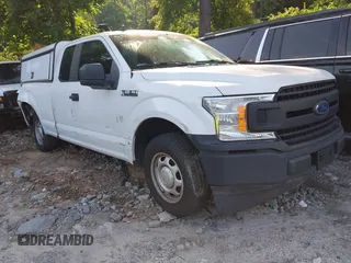2020 Ford F-150 XL with VIN 1FTEX1CP7LKD41159, listed as a IAAI auction lot 42318766 with 144,173 mi miles and . Bid and sale history available at DreamBid. Image 1.