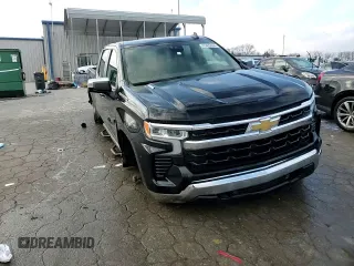 2022 Chevrolet Silverado 1500 LT with VIN 1GCUDDET1NZ500770, listed as a Copart auction lot 83409444 with 48,907 mi miles and Salvage Title. Bid and sale history available at DreamBid. Image 13.