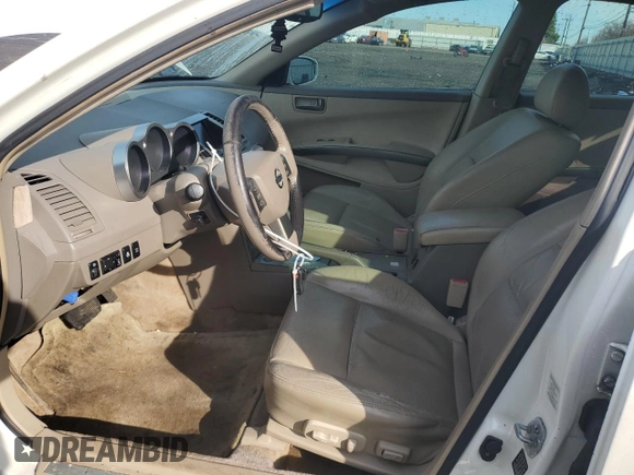 2004 Nissan Maxima SE with VIN 1N4BA41E24C928510, listed as a Copart auction lot 50180405 with 265,506 mi miles and Non Repairable. Bid and sale history available at DreamBid. Image 7.