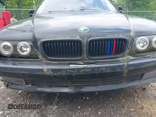 2001 BMW 7 Series 740iL with VIN WBAGH83411DP28499, listed as a IAAI auction lot 42278492 with Not provided miles and . Bid and sale history available at DreamBid. Image 6.