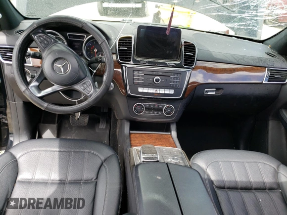 2017 Mercedes-Benz GLS with VIN 4JGDF6EE1HA859753, listed as a Copart auction lot 55002523 with 99,427 mi miles. Bid and sale history available at carsss.com. Image 8.