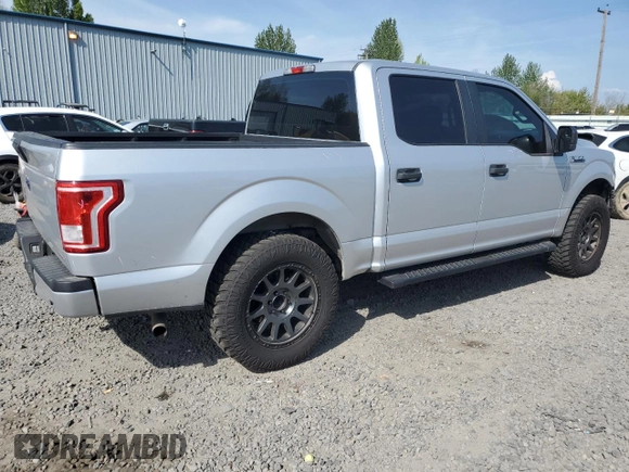 2016 Ford F-150 XL with VIN 1FTEW1CF3GKE75117, listed as a Copart auction lot 54048985 with 132,513 mi miles and Salvage title. Bid and sale history available at DreamBid. Image 3.