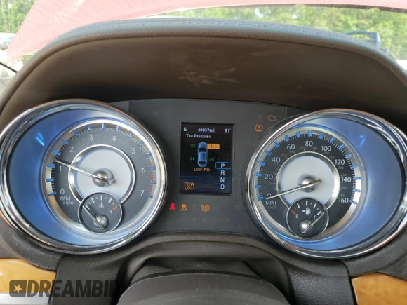 2011 GMC Acadia SLT2 with VIN 1GKKRSED4BJ173320, listed as a Copart auction lot 60407895 with 130,089 mi miles and Salvage title. Bid and sale history available at DreamBid. Image 9.