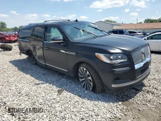 2023 Lincoln Navigator Reserve z VIN 5LMJJ3LG7PEL02726, wystawiony jako Copart lot #55732934 z przebiegiem Nie podano mil oraz Szkoda całkowita • Salvage title. Historia ofert i sprzedaży dostępna na DreamBid. Obrazek 4.