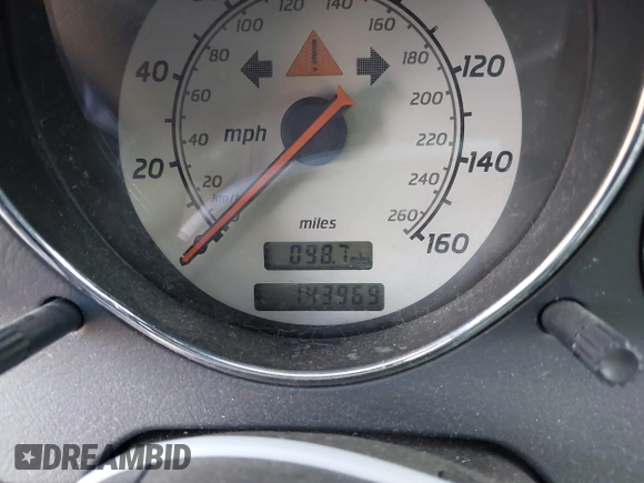 2003 Mercedes-Benz SLK-Class 2.3L with VIN WDBKK49F33F273872, listed as a IAAI auction lot 42111682 with 143,969 mi miles. Bid and sale history available at carsss.com. Image 7.