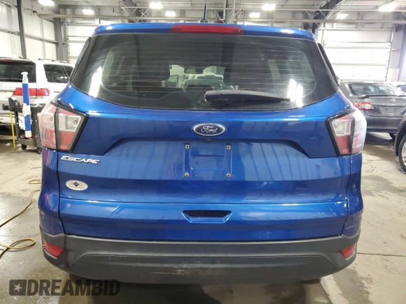 2018 Ford Escape S with VIN 1FMCU0F76JUB52831, listed as a Copart auction lot 48151405 with 236,580 mi miles and Salvage title. Bid and sale history available at DreamBid. Image 6.