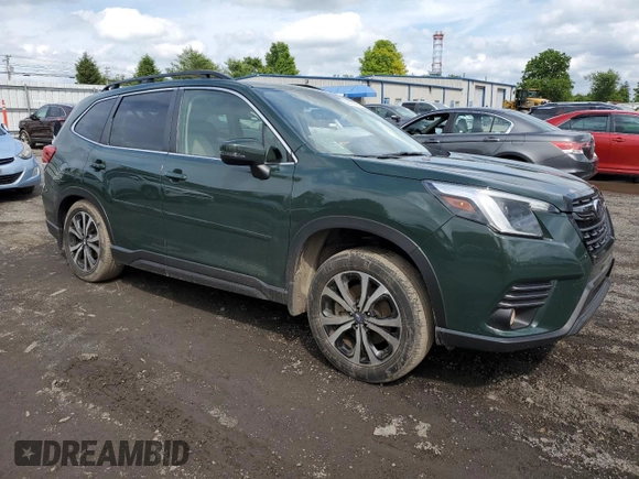 2022 Subaru Forester Limited с VIN JF2SKAPC0NH478700, выставлен на аукционе Copart как лот 58616305 с пробегом 26 392 миль миль и Списание • Salvage title. История ставок и продаж доступна на DreamBid. Изображение 4.