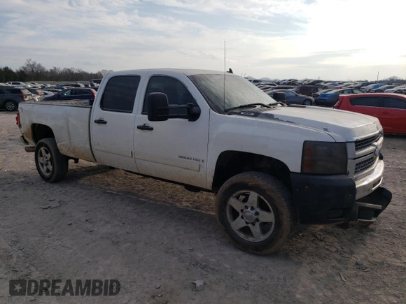 2008 Chevrolet Silverado 3500HD SRW Work Truck with VIN 1GCHC33K48F100412, listed as a Copart auction lot 44030635 with 275,913 mi miles and Salvage Title. Bid and sale history available at carsss.com. Image 4.