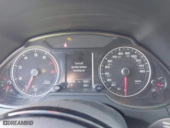 2016 Audi Q5 Premium Plus with VIN WA1D7AFP9GA078072, listed as a IAAI auction lot 41473190 with 94,226 mi miles. Bid and sale history available at carsss.com. Image 7.