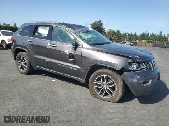 2018 Jeep Grand Cherokee Limited with VIN 1C4RJEBG5JC301438, listed as a Copart auction lot 61646835 with 66,568 mi miles and Salvage title. Bid and sale history available at DreamBid. Image 4.
