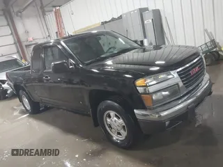 2008 GMC Canyon SL with VIN 1GTCS19EX88122292, listed as a IAAI auction lot 41599345 with 208,318 mi miles. Bid and sale history available at carsss.com. Image 1.
