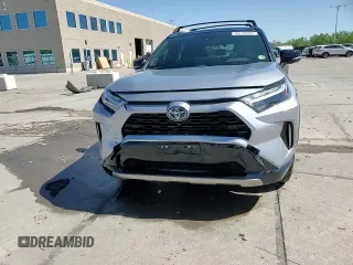 2023 Toyota RAV4 Hybrid XSE with VIN JTME6RFV3PD543597, listed as a Copart auction lot 56715555 with 33,092 mi miles and Salvage title. Bid and sale history available at DreamBid. Image 14.