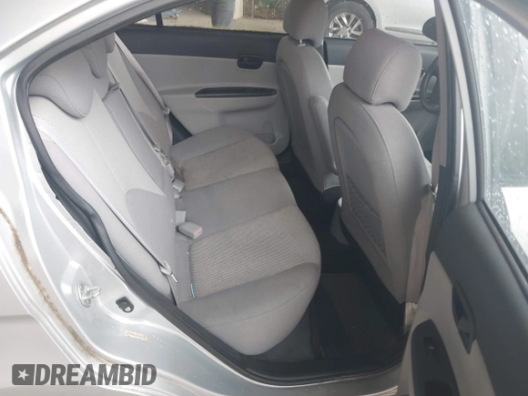 2009 Hyundai Accent Auto GLS with VIN KMHCN46C99U349778, listed as a IAAI auction lot 41871523 with 140,012 mi miles. Bid and sale history available at carsss.com. Image 8.