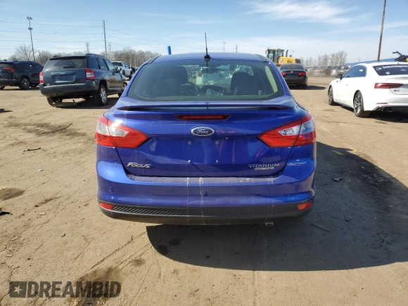 2014 Ford Focus Titanium with VIN 1FADP3J25EL304595, listed as a Copart auction lot 49573805 with 82,233 mi miles and Clean Title. Bid and sale history available at carsss.com. Image 6.