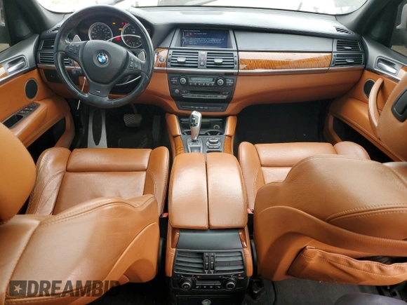 2010 BMW X5 M with VIN 5YMGY0C55ALK25665, listed as a Copart auction lot 82820384 with 118,956 mi miles and Salvage Title. Bid and sale history available at carsss.com. Image 8.