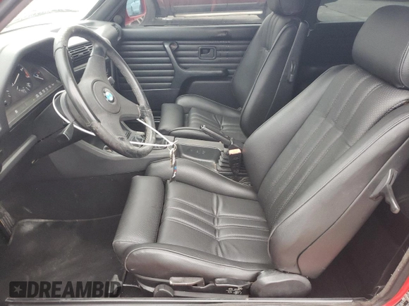 1989 BMW 3 Series 325iS with VIN WBAAA2303KEC49407, listed as a Copart auction lot 53133765 with 127,657 mi miles and Salvage Title. Bid and sale history available at carsss.com. Image 7.