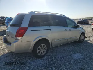 2007 Nissan Quest SL with VIN 5N1BV28U67N129530, listed as a Copart auction lot 77336154 with 0 mi miles and Salvage Title. Bid and sale history available at carsss.com. Image 3.