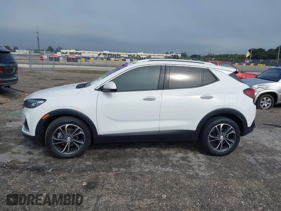 2020 Buick Encore GX Essence with VIN KL4MMFSL6LB107881, listed as a IAAI auction lot 41389955 with 42,308 mi miles and . Bid and sale history available at DreamBid. Image 15.