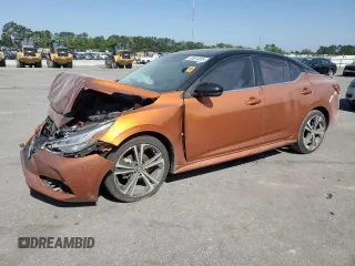 2021 Nissan Sentra SR z VIN 3N1AB8DV6MY202651, wystawiony jako Copart lot #53804805 z przebiegiem 60 290 mil mil oraz Szkoda całkowita • Salvage title. Historia ofert i sprzedaży dostępna na DreamBid. Obrazek 1.