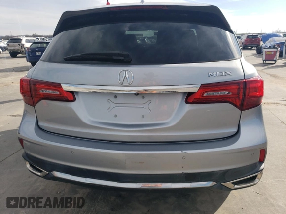 2020 Acura MDX w/Technology Pkg with VIN 5J8YD3H53LL005531, listed as a Copart auction lot 43016365 with 22,524 mi miles and Salvage Title. Bid and sale history available at carsss.com. Image 6.