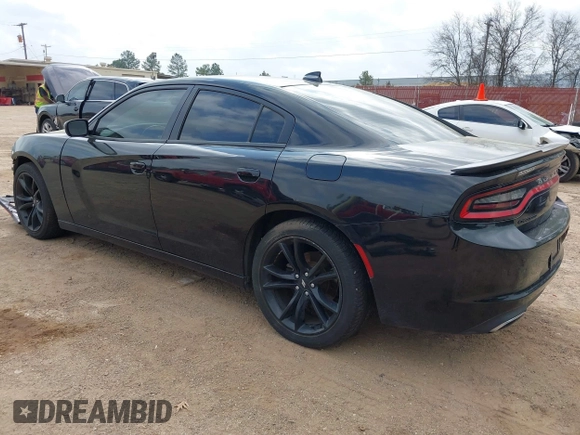 2017 Dodge Charger SXT with VIN 2C3CDXHG4HH643233, listed as a IAAI auction lot 41806195 with 92,318 mi miles and . Bid and sale history available at DreamBid. Image 3.