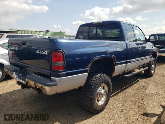 2001 Dodge Ram 2500 with VIN 1B7KF23641J506929, listed as a Copart auction lot 67522394 with 224,178 mi miles and Clean Title. Bid and sale history available at carsss.com. Image 3.