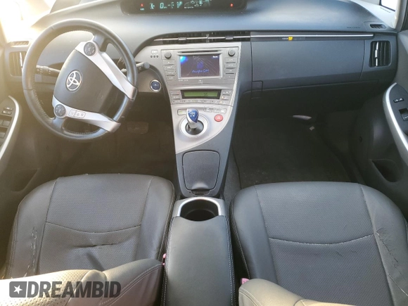 2013 Toyota Prius One with VIN JTDKN3DU1D5638047, listed as a Copart auction lot 50173925 with 0 mi miles and Salvage Title. Bid and sale history available at carsss.com. Image 8.
