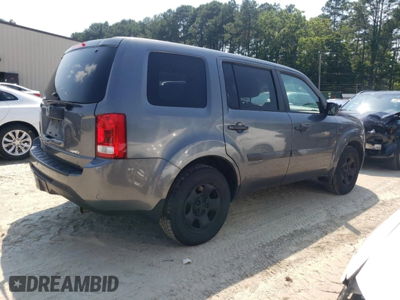 2013 Honda Pilot LX z VIN 5FNYF4H28DB014170, wystawiony jako Copart lot #64036895 z przebiegiem Nie podano mil oraz Czysty tytuł • Clean title. Historia ofert i sprzedaży dostępna na DreamBid. Obrazek 3.