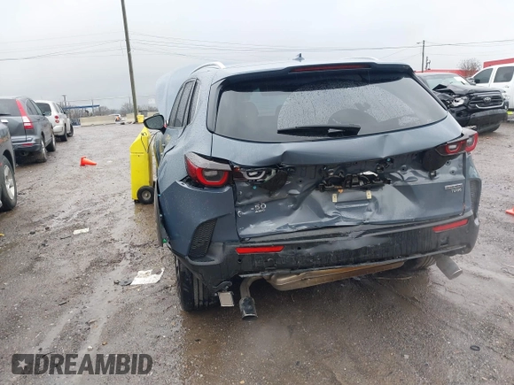 2023 Mazda CX-50 2.5 Turbo Premium Plus Package with VIN 7MMVABEY0PN118351, listed as a IAAI auction lot 41136639 with 17,873 mi miles. Bid and sale history available at carsss.com. Image 3.