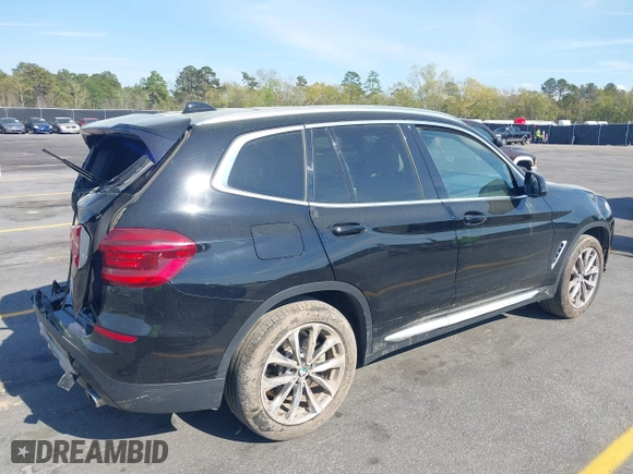 2019 BMW X3 sDrive30i with VIN 5UXTR7C56KLF29586, listed as a IAAI auction lot 41892881 with 26,415 mi miles. Bid and sale history available at carsss.com. Image 4.