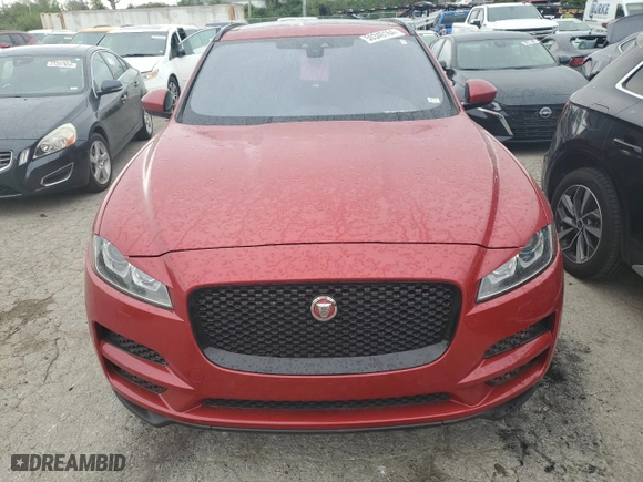 2018 Jaguar F-PACE 25t Premium with VIN SADCJ2FX8JA274976, listed as a Copart auction lot 50340164 with 67,930 mi miles and Salvage Title. Bid and sale history available at carsss.com. Image 5.