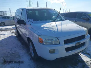 2007 Chevrolet Uplander LS Fleet with VIN 1GNDV23177D173432, listed as a IAAI auction lot 41410144 with 162,698 mi miles. Bid and sale history available at carsss.com. Image 1.